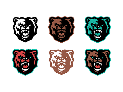Memphis Grizzlies Mascot basketball bear blue branding design graphic design grizzlybear logo mascot memphis nba red sports sports logo sportsredesign