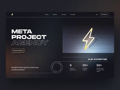 MetaProject re-design animation design typography ui