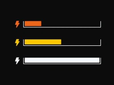 Status bar GUI - 3 states flatui game gameui gui healthbar hud statusbar