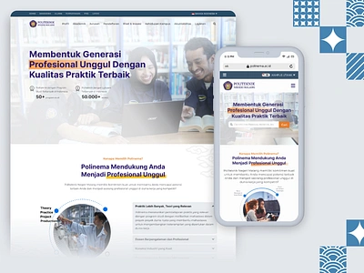 Redesign - State Polytechnic of Malang Official Website academicportal campuslife cleandesign collegewebsite designinspiration designtrends education graphic design redesign responsivedesign studentportal ui uidesign uiux universitywebsite visualdesign webdevelopment website websiteredesign wordpress