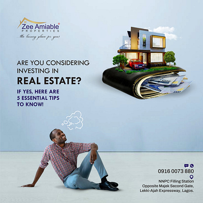 Investing in Real Estate akinkunmi babatunde concept on real estate lagos real estate making sitting man looking man thinking real estate real estate home real estate house real estate wallet thoughtful man tips on real estate tunecxino wallet real estate zee amiable properties