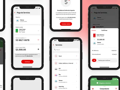 Bill Payments app bank banking bill payments empty state mobile services ui