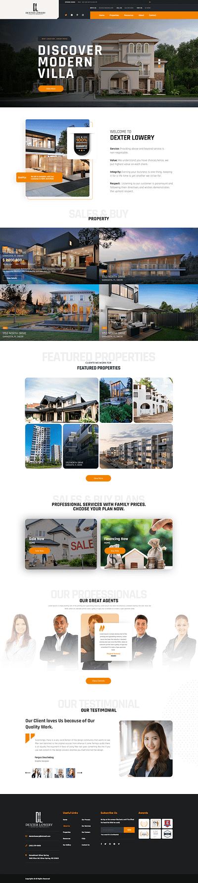 Real Estate Industry - Websites design development html5 php website design wesbite wordpress