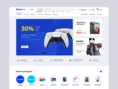 Woocommerce gadget store design dropshipping store elementor woocommerce wordpress