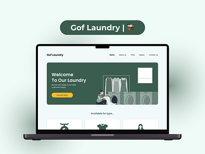 Gof Laundry ui website ui