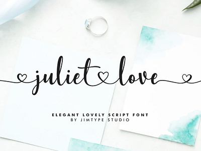 FREE FONT - Juliet Love Font - Connection Heart Font connection heart font heart font jimtype studio script font