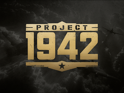 WW2 FPS Game Logo fps logo game art game logo logo design