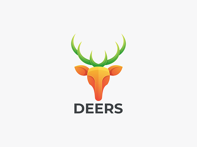 DEERS branding deers deers coloring deers design graphic deers logo graphic design logo