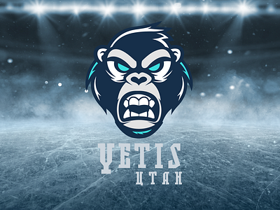 Utah Yetis NHL Expansion Project Proposal branding design graphic design illustration logo typography vector