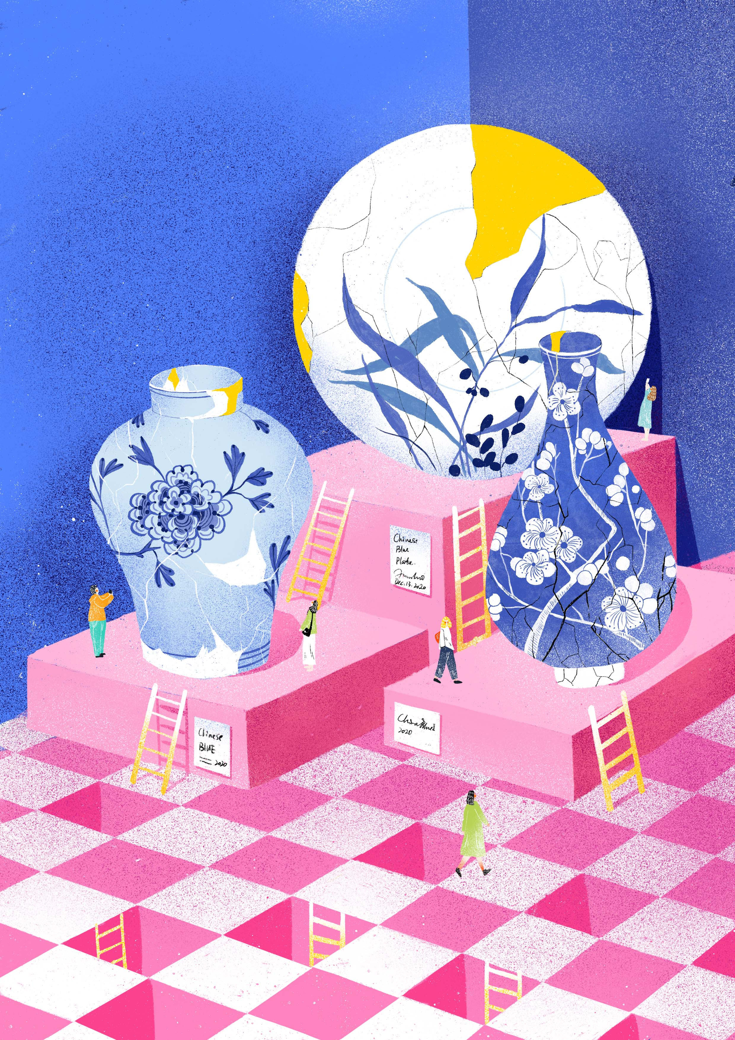 An Imperfect Exhibition art artwork digital art digital illustration drawing illustration procreate