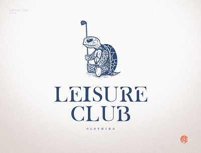 Leisure Club Clothing branding design graphic design illustration logo vector