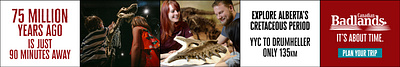 Canadian Badlands Tourism alberta badlands canada canadian badlands dinosaurs graphic design tourism western canada