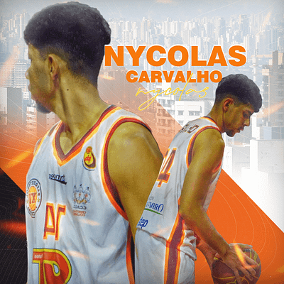 Nycolas Carvalho - Basketball basketball design graphic design nba