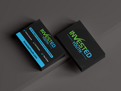 creative premium business card design minimal