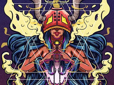 EVA MECHA TRIANGLE artwork branding design doodle drawing fanart graphic design illustration mecha sketch vector