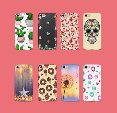 Phone cases branding design graphic design illustration phone cases vector