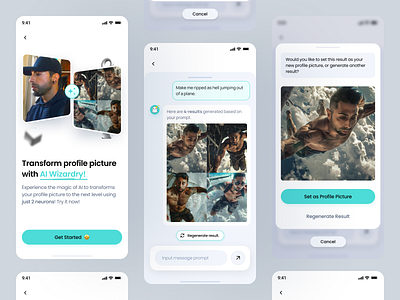 Boo - Dating App Design Challenge ai app artificial intelligence branding chat chat bot commands dating design editor enhance future homepage mate message mockup modern profile ui ux