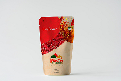 Imaya Masala Package Design branding design graphic design illustration logo packaging design