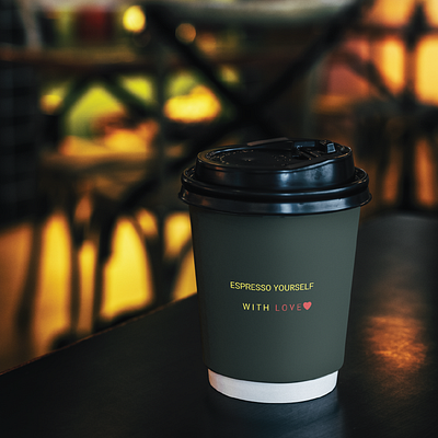 Coffee Cup Branding branding graphic design