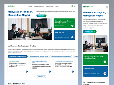 Government Ministry Website company design government ui ux website