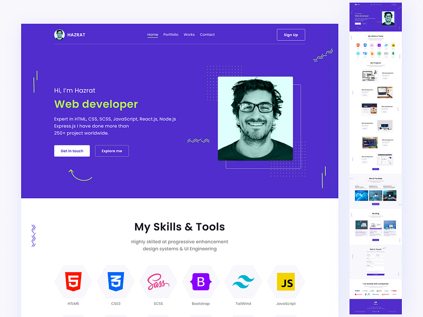 Designer Portfolio Designs Themes Templates And Downloadable Graphic