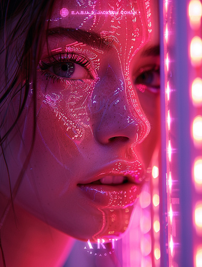 [Neon Beauty] 🌃💡 art branding design fashion