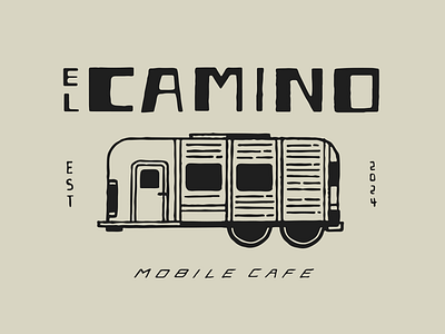 El Camino - Mobile Cafeteria brand identity branding design graphic design illustration logo small business
