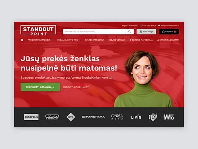 Platform for ordering print products