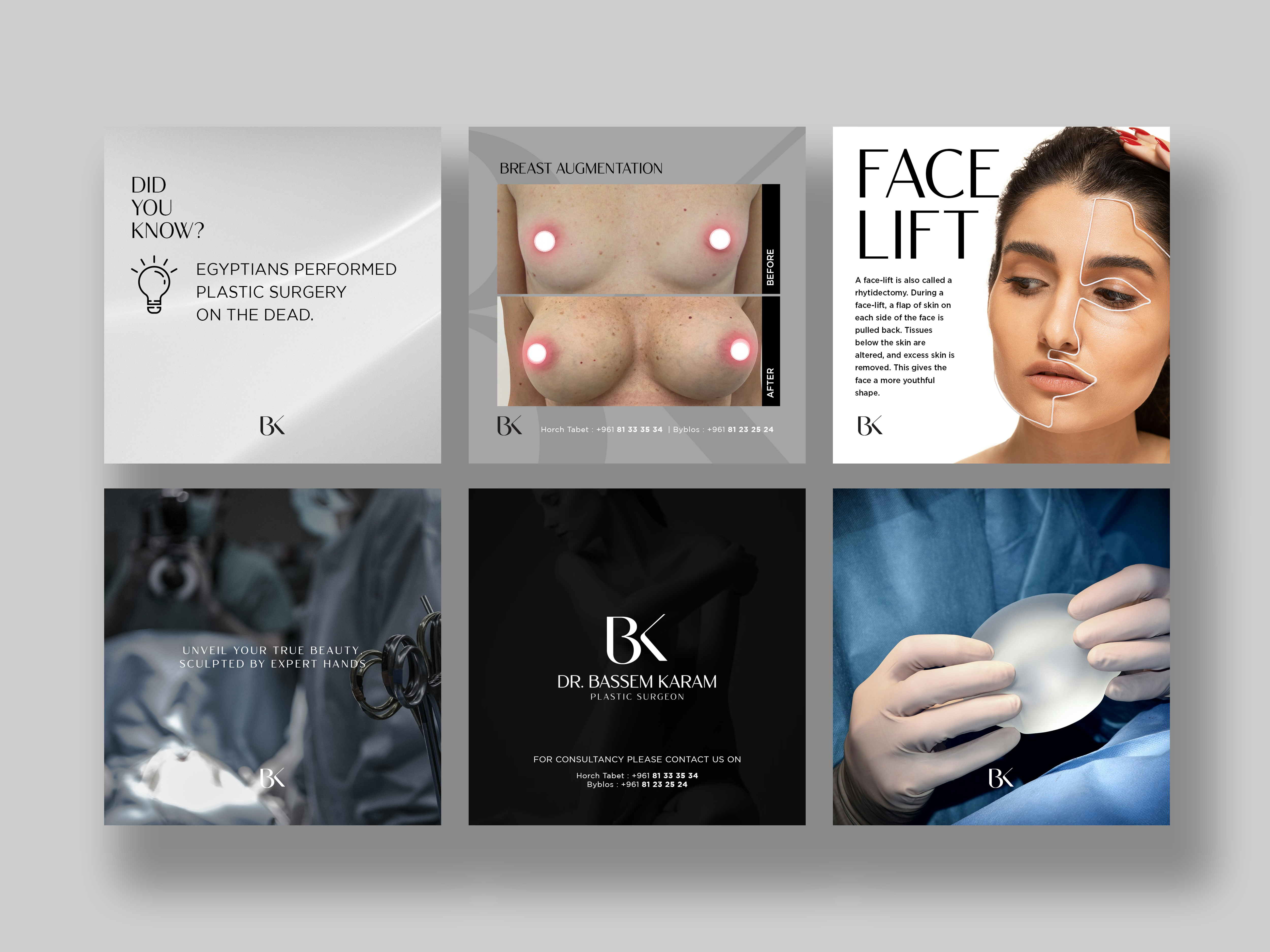 Dr Bassem Karam Identity branding design dr graphic design identity logo social media typography