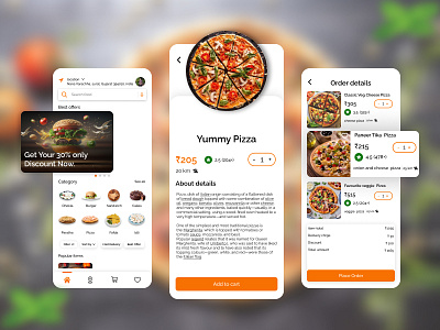 Twist Food App UI Kit advertisment food twist food ui uiux
