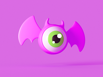 Cute 3D Evil Eyes 3d