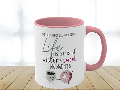 Cute Mug cute design cute mug mug positive quote svg