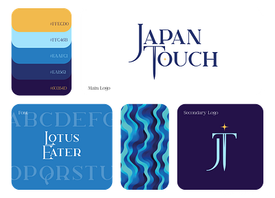 BRAND KIT - Japan Touch 2 brand kit branding design graphic design logo