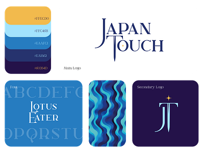 BRAND KIT - Japan Touch 2 brand kit branding design graphic design logo