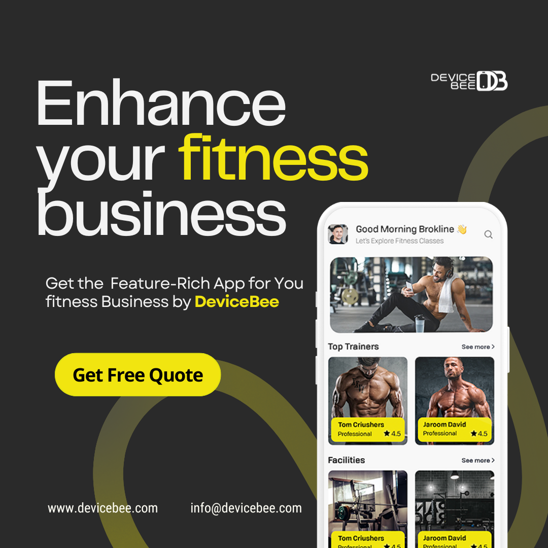 Fitness and Gym App Development app development dubai devicebee fitness app gym app dubai mobile app developer dubai