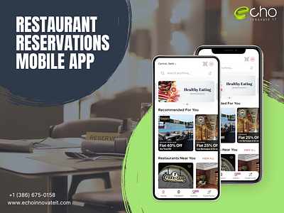 restaurant reservations mobile app branding graphic design ui
