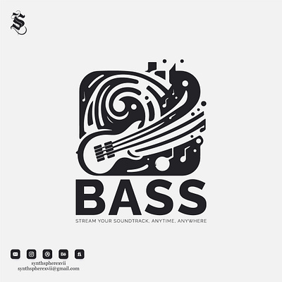 Bass Logo branding graphic design logo