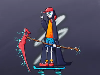 Skully(OC) graphic design