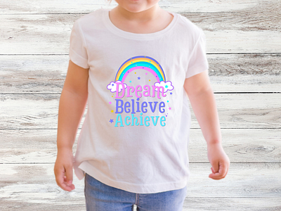 Kid shirt design cute shirt design inspirational kid shirt motivational pastel shirt shirt design