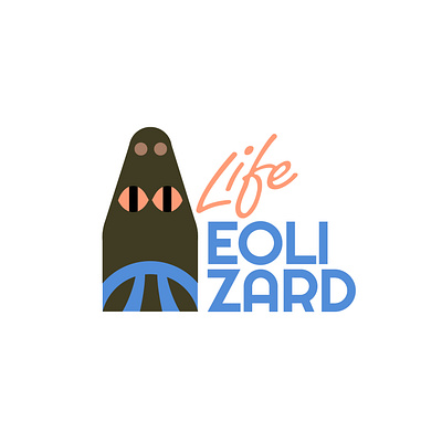 Logo design proposal for Eolizard - Life European Project branding design graphic design illustration logo