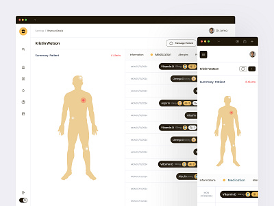 Medical Dashboard UI UX app clinic dashboard design doctor health health tracking healthcare hospital medical medical care medical tracking app medicine online medicine treatment ui ux web web design website