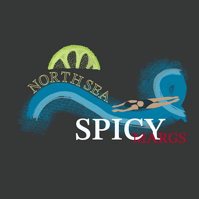 North Sea Spicy Margs design graphic design illustration linoprint typography