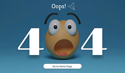 404 Error Page app app design branding dailyui dailyuichallenge figma graphic design icons ui