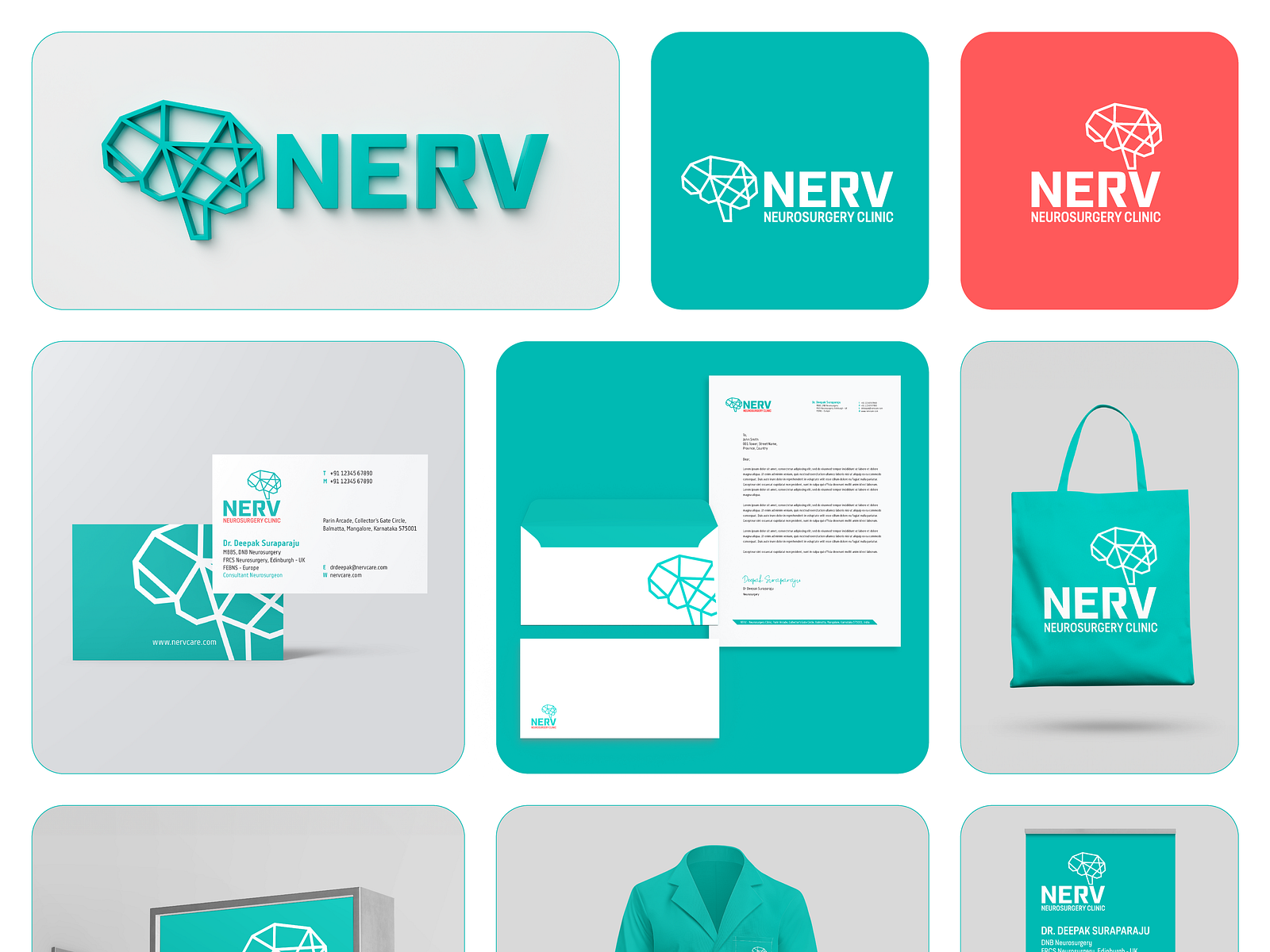 Neuro Clinic by Akshay Suraparaju on Dribbble