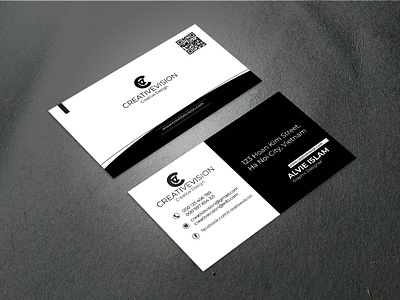 Business Card Design business card design graphic design mockup social media