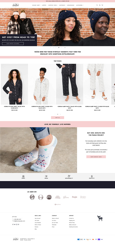 I love my Pudus Website Design & Setup branding design figma minimal minimalist design shopify website design