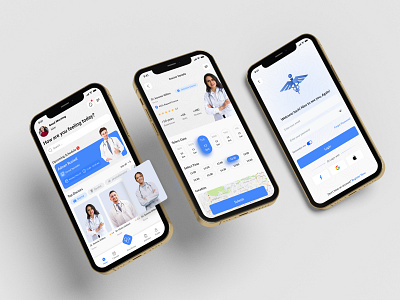 Medical App Design app app design application application design brand branding design digital digital art graphic design healthcare identity branding mediacl app medical ui ui design ui ux ui ux design ux ux design