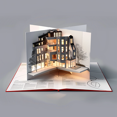 Real Estate Brochure for upcoming Projects 3d design brand design graphic design illustration vector