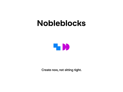 Nobleblocks: branding animation article banner billboard brand branding conference design graphic design id card identity logo motion graphics poster science ui writing