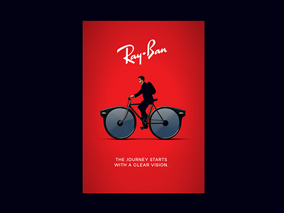 PUBLICITY - RAYBAN branding design glass glasses graphic design icon identity illustration journey logo marks publicity rayban symbol ui